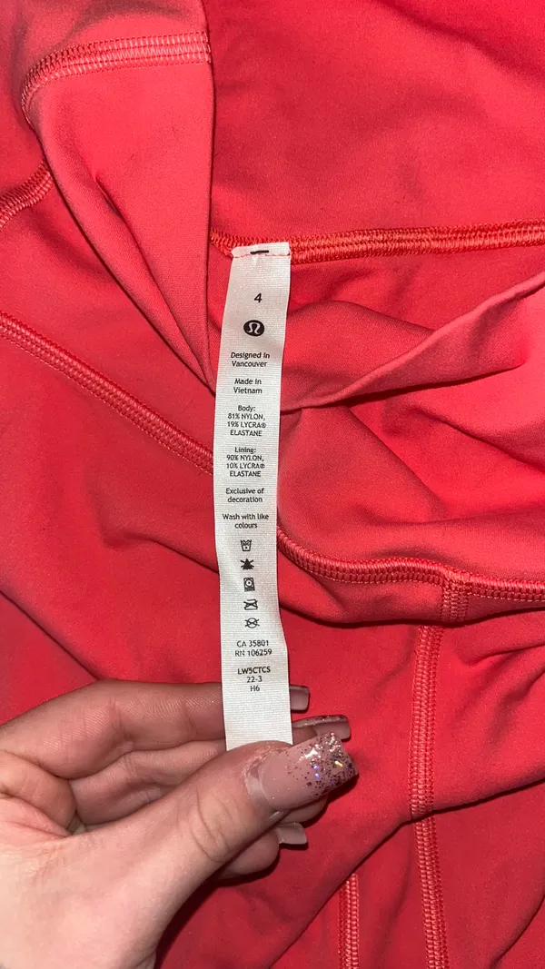 Lululemon Leggings 25” - Image 2