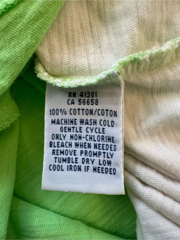 Polo by Ralph Lauren Lime Green & White Striped Midi Dress - Image 3