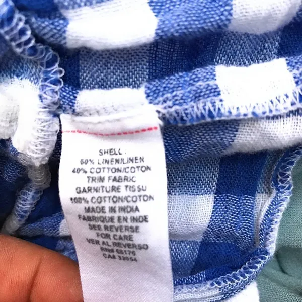 Free People Gingham‎ Shirt - Image 9