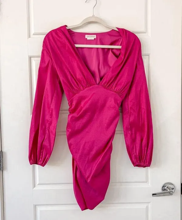 Lorenza Long Sleeve Mini Dress - Image 4
