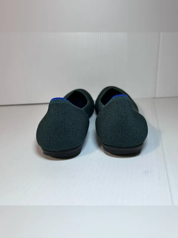 Rothy’s hunter green slip on flats shoe women size 7.5 - Image 4
