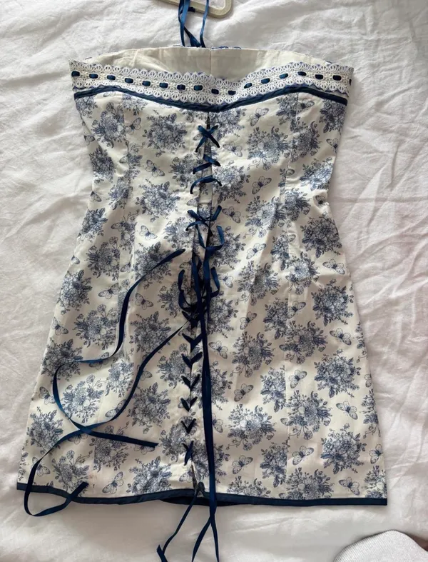 With Jéan Sabrin Dress Toile Papillon - Image 2