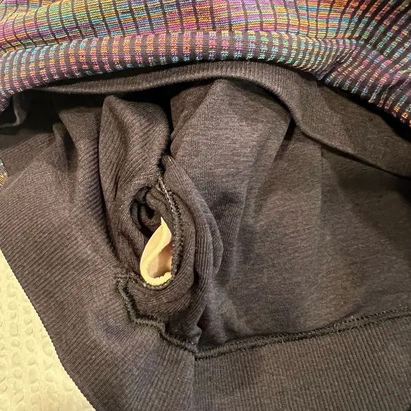 Lululemon Ebb to Street Long Sleeve Shirt Rainbow Multi / Black 8 women - Image 5