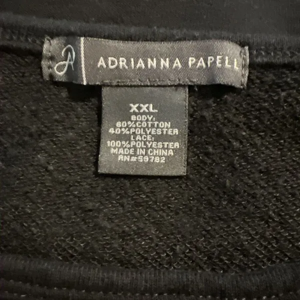 Adrianna Papell Women’s Lace‎ Top XXL - Image 4