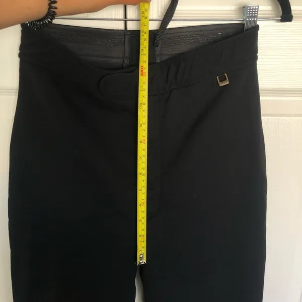 Women’s Black Vintage Roffe Ski and Snow Pants Size 10L - Image 11
