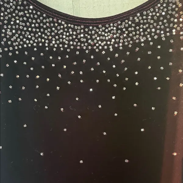 Victoria's Secret burgundy Maxi Dress with Embellished Bodice - Image 10