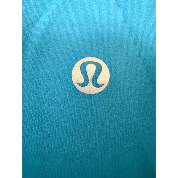 Lululemon Align Waist Length Racerback Tank Nulu Poolside Blue Size 2 - Image 5
