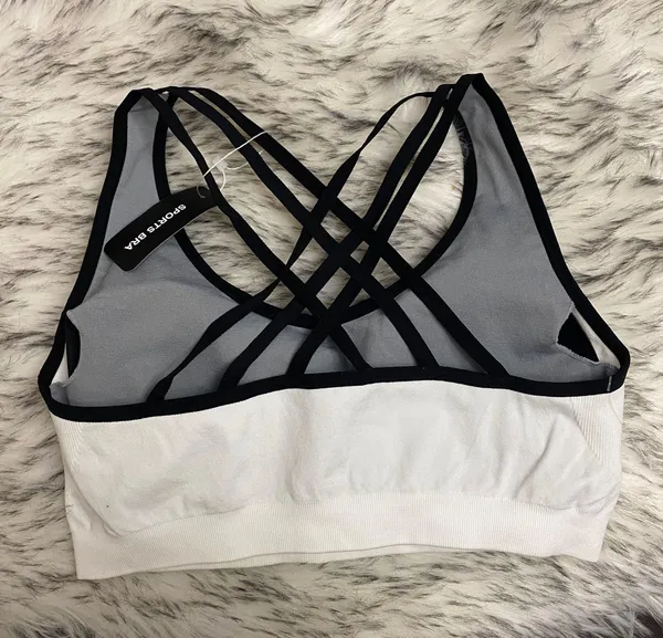 NWT Medium Support Strappy Padded Wirefree Racerback Sportsbra - Image 5