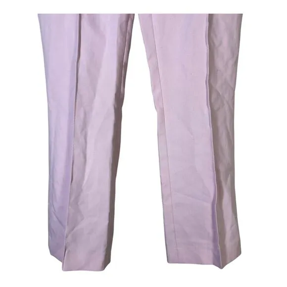 Zara Tailored High‎ Rise Trousers Womens XS Pink Minimalist Chic - Image 4