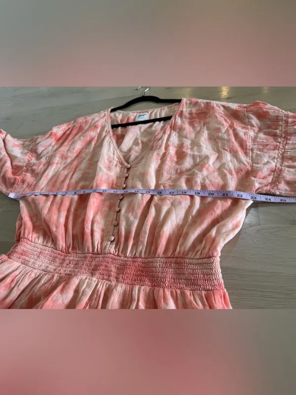 Aerie Rock 'N' Ruffle Tie Dye Mini Layered Dress size XXL - Image 8