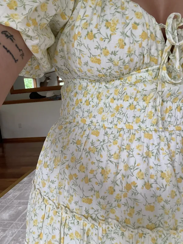 Trixxi Floral Dress - Image 5