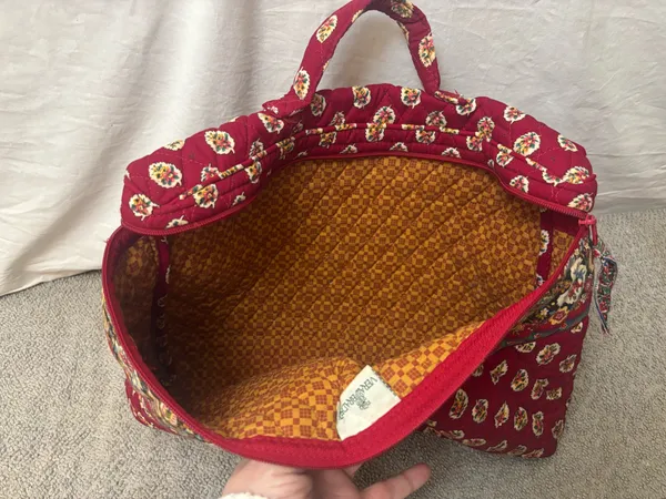 Vera Bradley Quilted Bag *Vintage* - Image 4