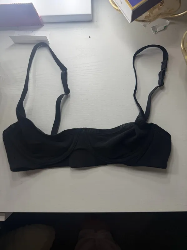 SKIMS COTTON LOGO DEMI BRA - Image 3