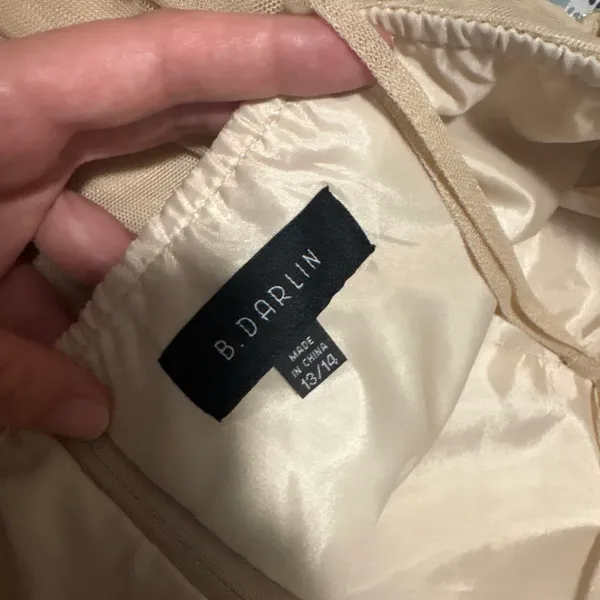 B. Darlin nude homecoming dress - Image 3