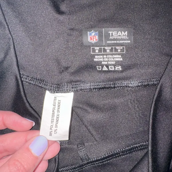 NFL team apparel Black Leggings with colts Logo - Image 3