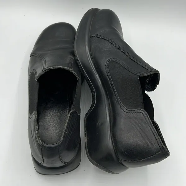 DANSKO Jocelyn Black Leather Slip On Shoes Clogs Size EU 41 US10.5/11‎ B24B - Image 9