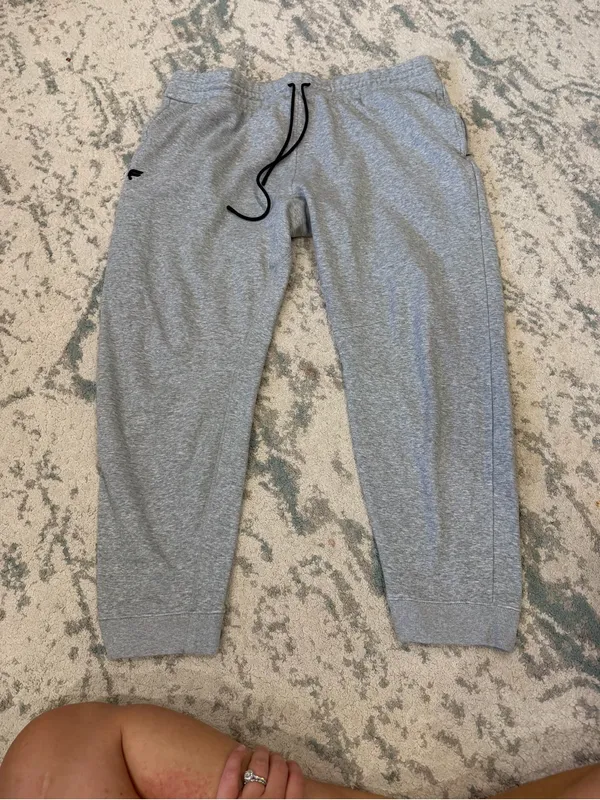 Fabletics 3X Gray Unisex Joggers 29” Inseam Thick Soft Sweatpants - Image 2