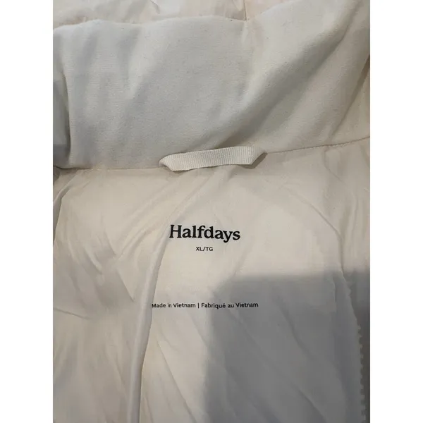 Halfdays Women's Wheeler Parka Oatmilk NWT XL $395 MSRP - Image 5