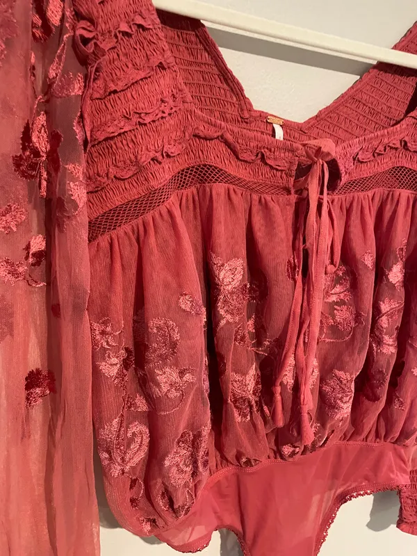 Free People XS NWOT Body Suit - Image 2