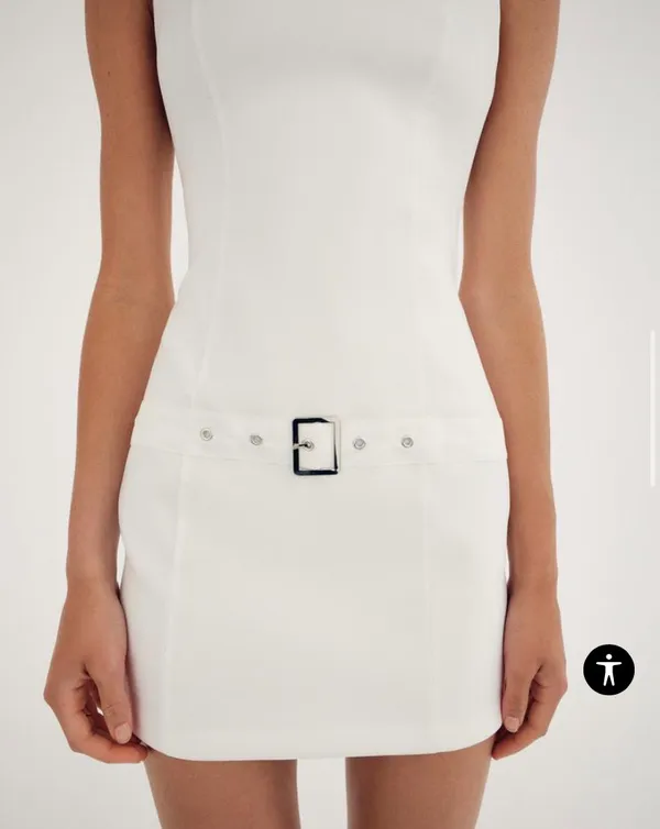 ZARA Belt Dress - Image 4