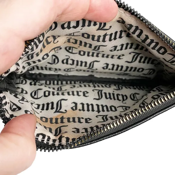 JUICY COUTURE BLACK SMALL POUCH - Image 5
