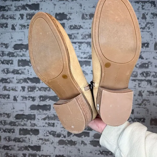Lucky brand | women leather suede booties - Image 4