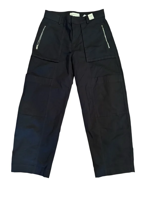 Abercrombie & Fitch Baggy Cargo Pants Women's 28/6S Skater Y2K NWT - Image 2