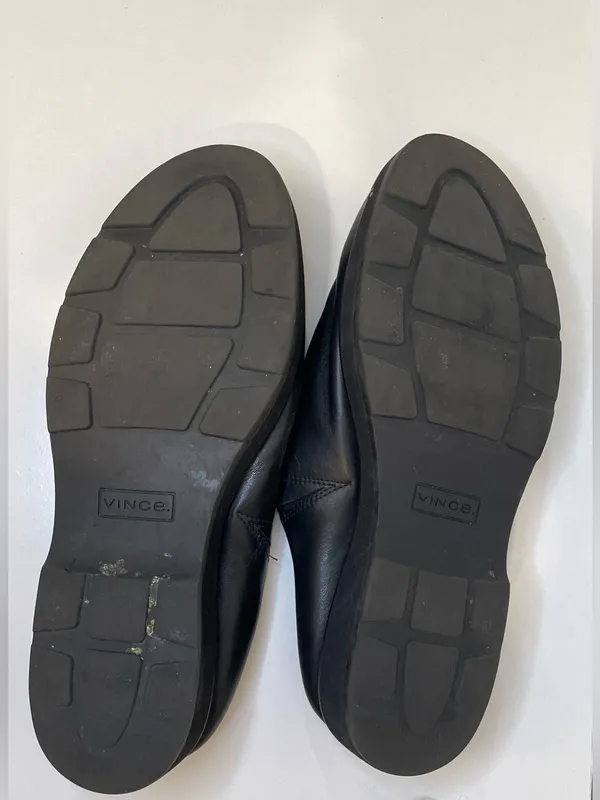 Vince Women’s Graham Slip on Mules Leather Black Clog Size 9 - Image 9