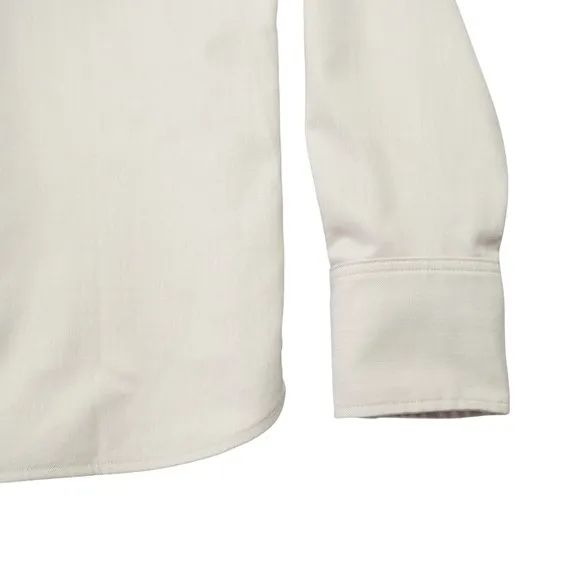 Madewell Womens‎ Size 14 Western Shirt Beige Twill Button Down Flap Pockets - Image 12