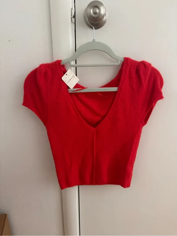 Free People Intimately Keep Me Warm Crop Sweater - Image 5