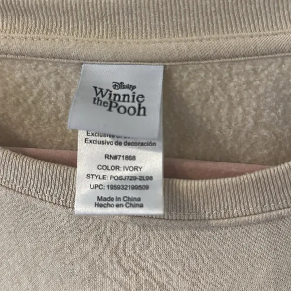 Disney Ivory Winnie the Pooh Top - Image 2