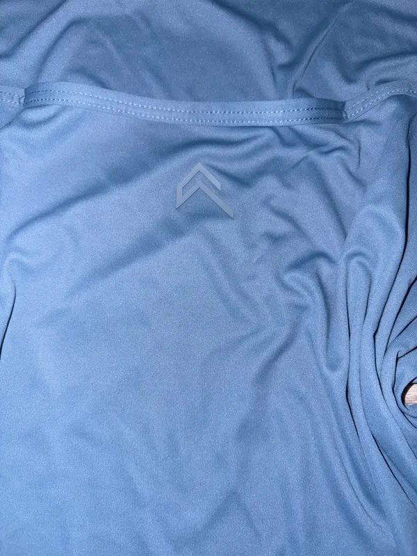 Oner Active Go To Strappy Loose Vest Tank in “Moonstone Blue” - Image 5
