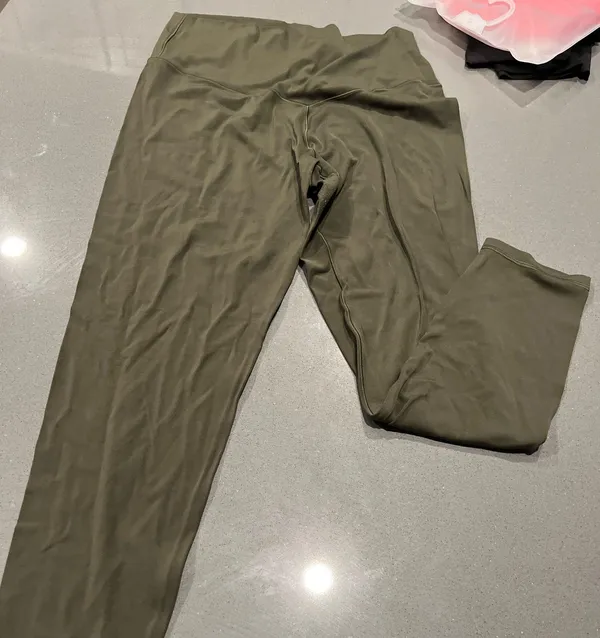 Aerie green real me leggings - Image 3