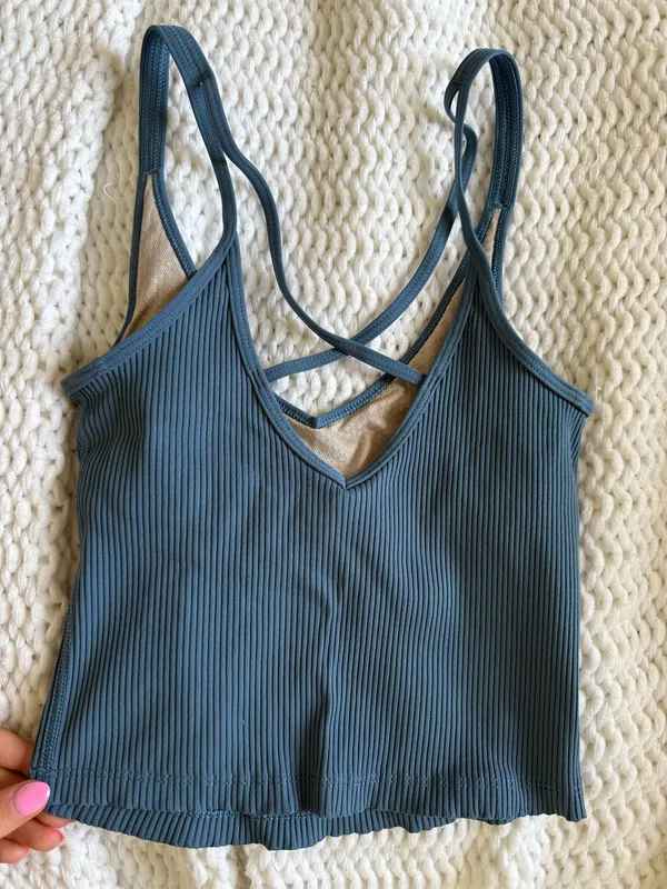 Blue Vuori Tank top - Image 2