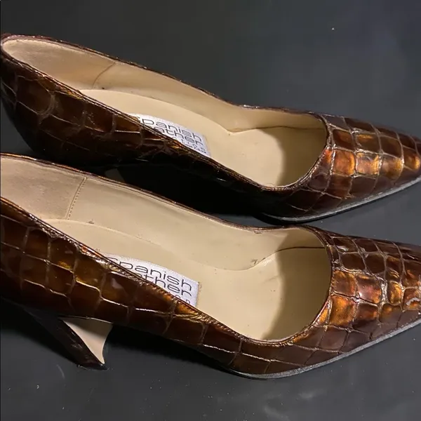 Sergio Zelcer Shoes!! Brown Size 8 - Image 2