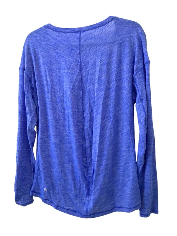 lululemon athletica Scoop Neck Long Sleeve running active athleisure Tee - Image 3