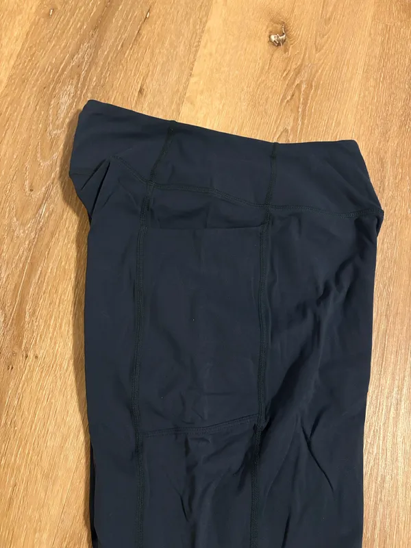 FLX Navy Athletic Joggers with Pockets Blue Size XS - Image 3