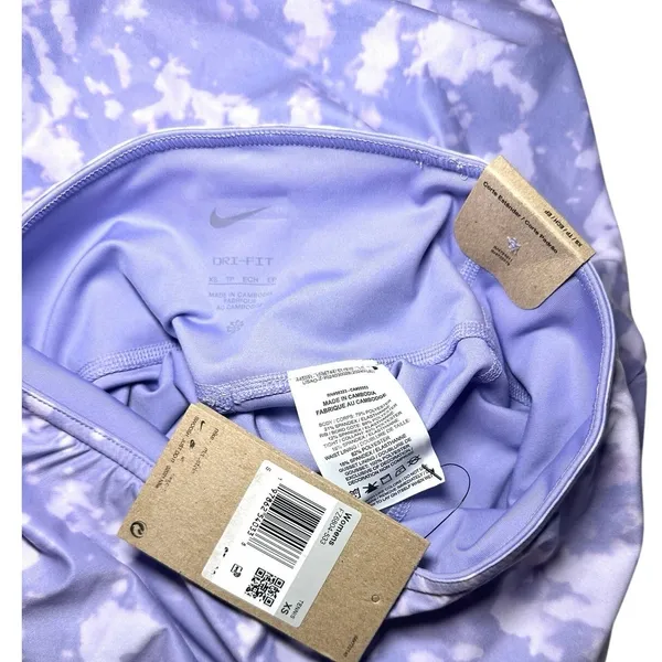 Nike Dri-FIT Tennis Golf Pickleball Skort XS NWT Lilac Ice Pockets Active Skirt - Image 7