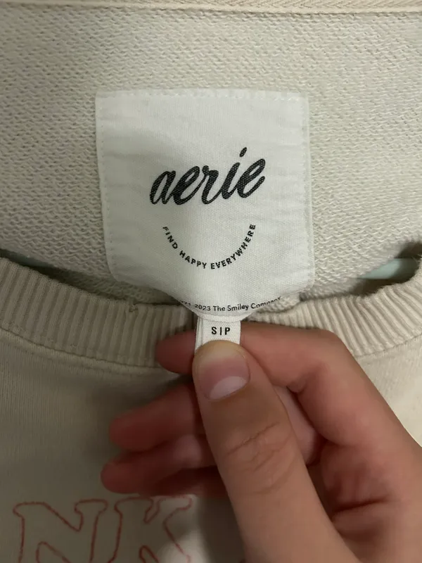 Aerie Oversized Sweatshirt - Image 3