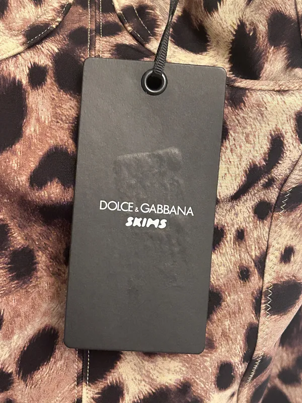 DOLCE&GABBANA X SKIMS BODY BODYSUIT SIZE MEDIUM NWT Authentic - Image 5