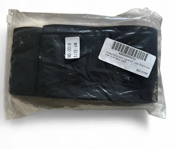 Black high waisted shape wear wrap trainer Size none - Image 8