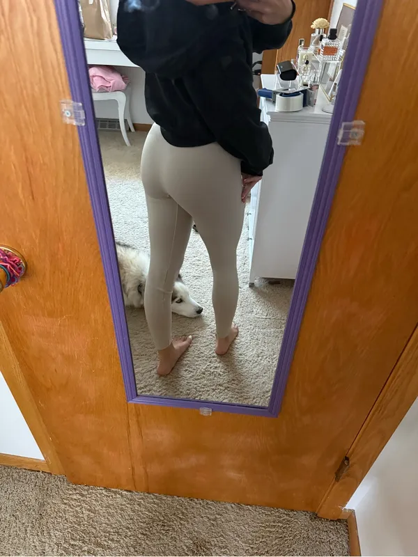 SET Active Women's Leggings in Taupe Gray - Image 6