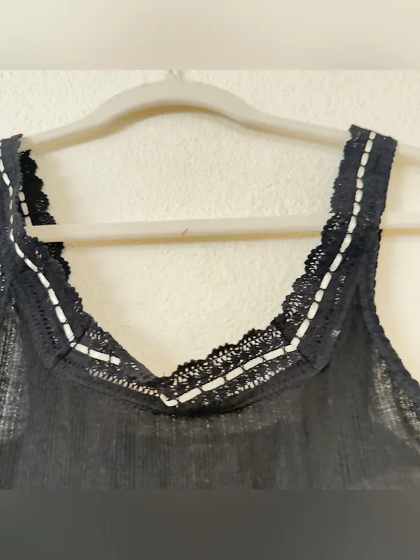 NWOT free people Only You Pointelle Tank Top - Image 8