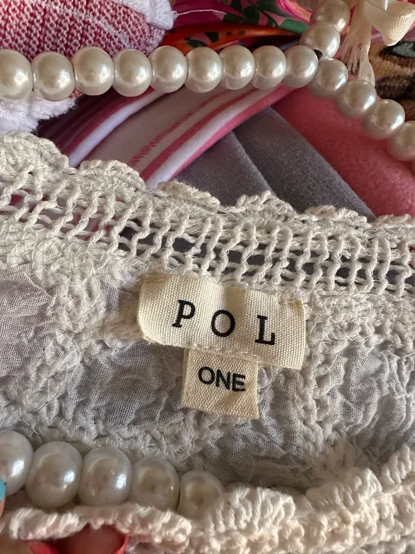 Pol White Embroidered Cotton Top - Image 9