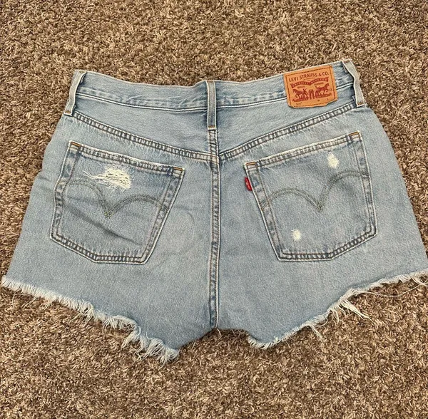 levi’s jean shorts  - Image 2