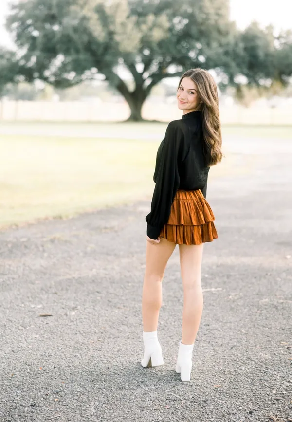 Boutique skirt Brown - Image 3