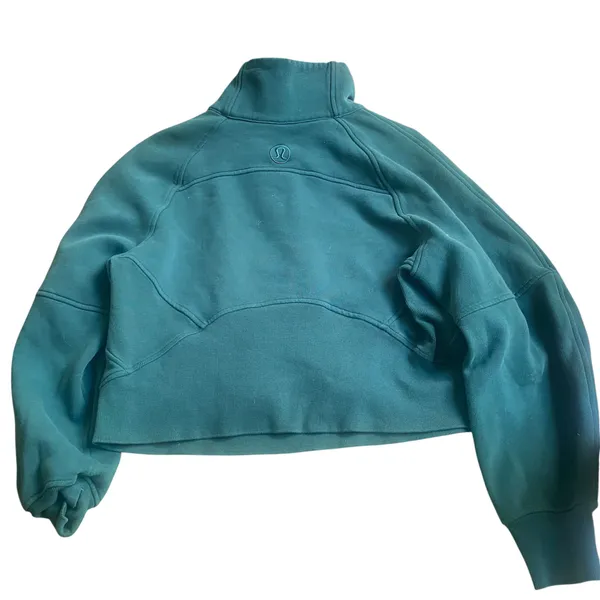 Lululemon Scuba Half-Zip Oversized Funnel Neck M/L - Image 2