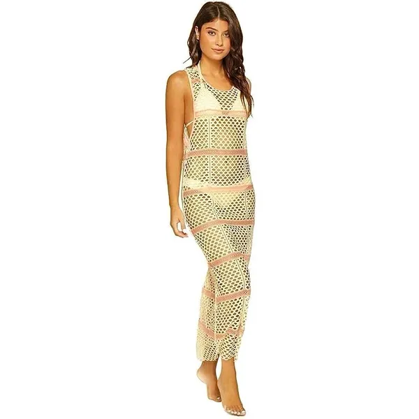 New. Pilyq fishnet coverup dress. XS/S. Retails $164 - Image 11