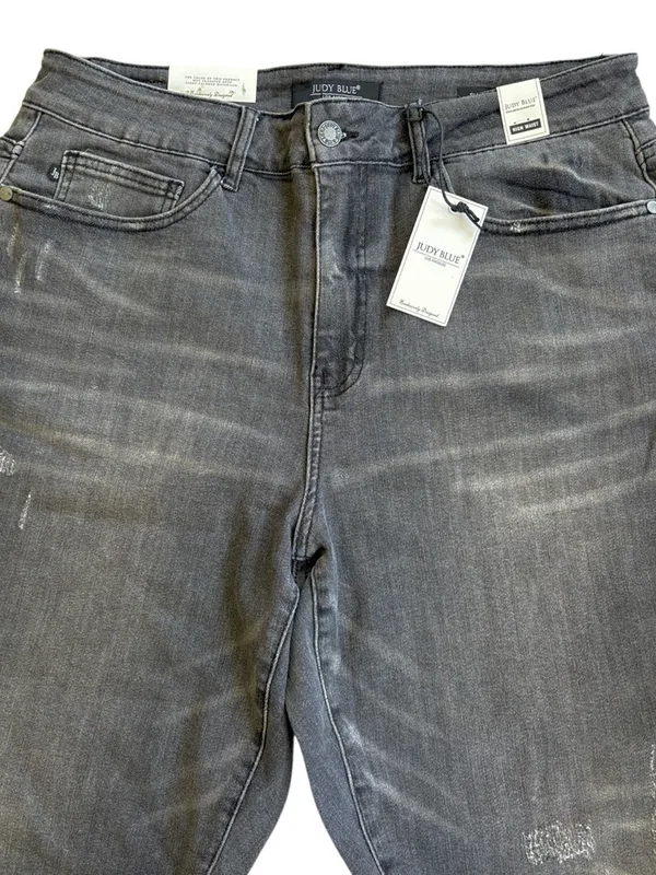 NWT Judy Blue High Rise Capri Jeans Black Size 18W - Image 2