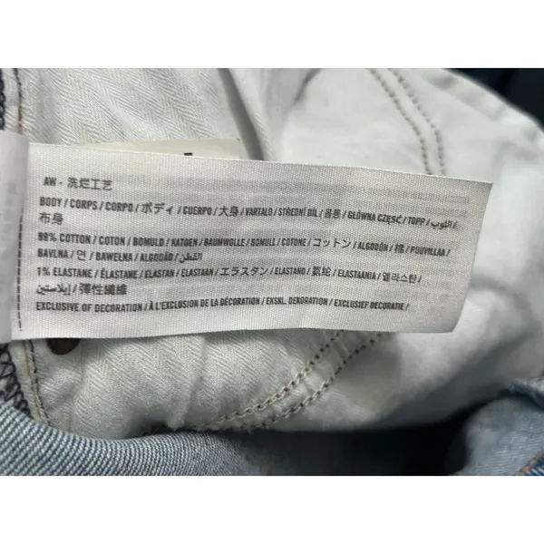 Abercrombie & Fitch Light Blue The Dad High Rise Curvy Love Jeans 28 - Image 7